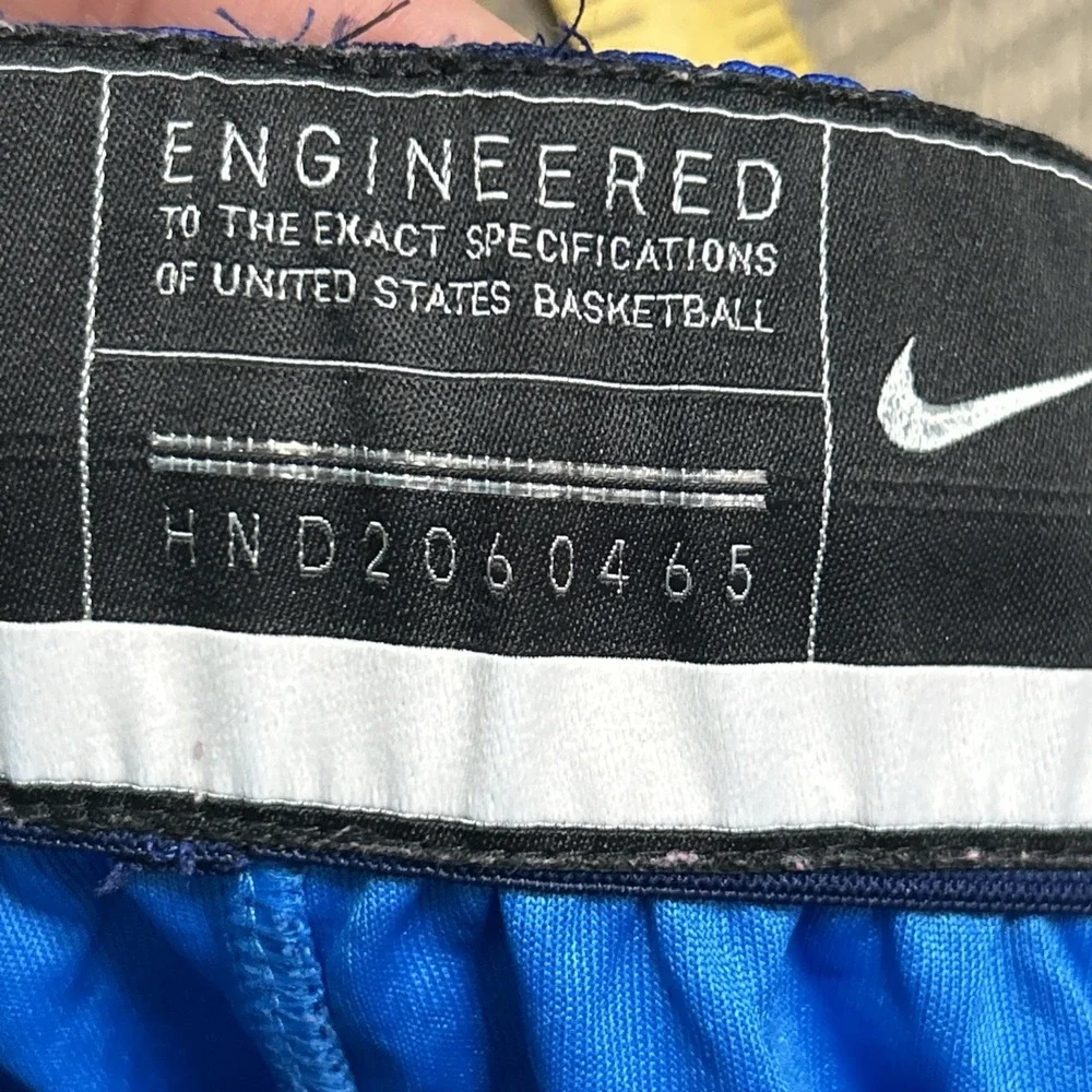 Men's NIKE Team USA Limited Basketball‎ Shorts CQ0176-451 Blue Large